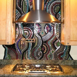 Мозаика в кухне